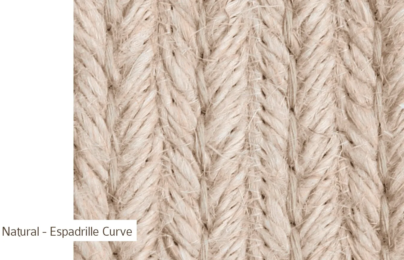 Alfombra Espadrille Curve de Naturtex