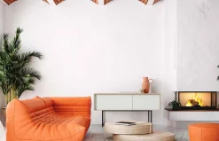 Aparador 121 con estructura metálica de Mega Mobiliario