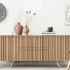 Aparador 351 con patas de madera de Mega Mobiliario