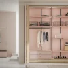 Armario a medida de puertas plegables con frente liso Slim de Lagrama