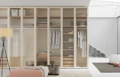 Armario puertas de cristal batientes NoLimits 22 Jotajotape