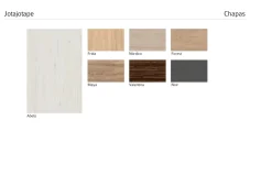 Armario puertas de cristal plegables NoLimits 22 Jotajotape