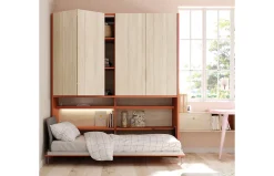 Cama abatible de madera Reikiavik de Lagrama