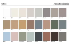 Cama abatible horizontal con frente ranurado de Tobisa