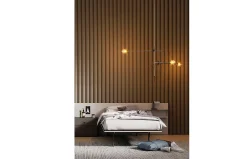 Cama individual base plana de Lagrama