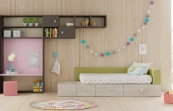 Cama juvenil Kubox II de Lagrama