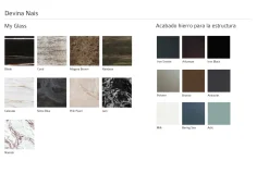 Composición de dormitorio con cabecero Zen suspendido de Devina Nais