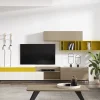 Composición mueble tv + módulos colgados CL07 de Rodri Diseño