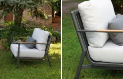 Conjunto de sofás exterior Menfis de Arkimueble