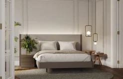 Dormitorio con cabezal tapizado Codi de Lagrama