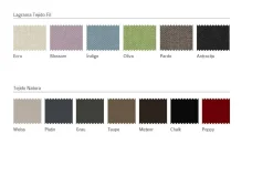 Dormitorio moderno con cabezal acolchado New Kandor de Lagrama