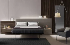 Dormitorio moderno con luz led Plane de Lagrama