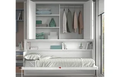 Habitación infantil juvenil con Cama abatible F-256 de Glicerio Chaves