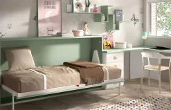 Habitación infantil juvenil con Cama abatible F-258 de Glicerio Chaves