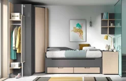 Habitación juvenil compacto Style 09 de Montes