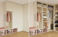 Habitación juvenil con cama abatible 20 Flow de Jotajotape