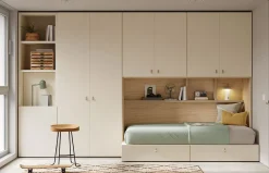 Habitación juvenil con cama cubo 11 Flow de Jotajotape