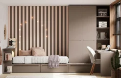 Habitación juvenil con cama cubo Flow 12 de Jotajotape