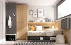 Habitación juvenil con compacto 07 de ROS