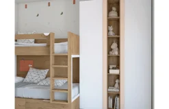 Habitación juvenil con litera VITA 18 de Jotajotape