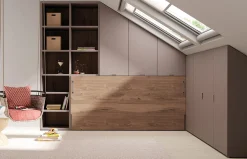 Habitación juvenil Up&Down 10 con cama abatible baja de Jotajotape