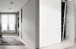 Habitación juvenil Up&Down 14 con literas abatibles de Jotajotape