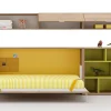 Habitación juvenil Up&Down 02 con cama abatible baja de Jotajotape
