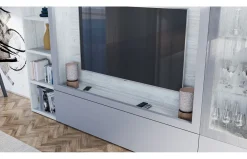 Librería mueble Tv Qubic 03 de Piñero y Cabrero