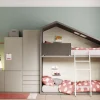 Litera con cama casita de madera Cottage 001 de Lagrama