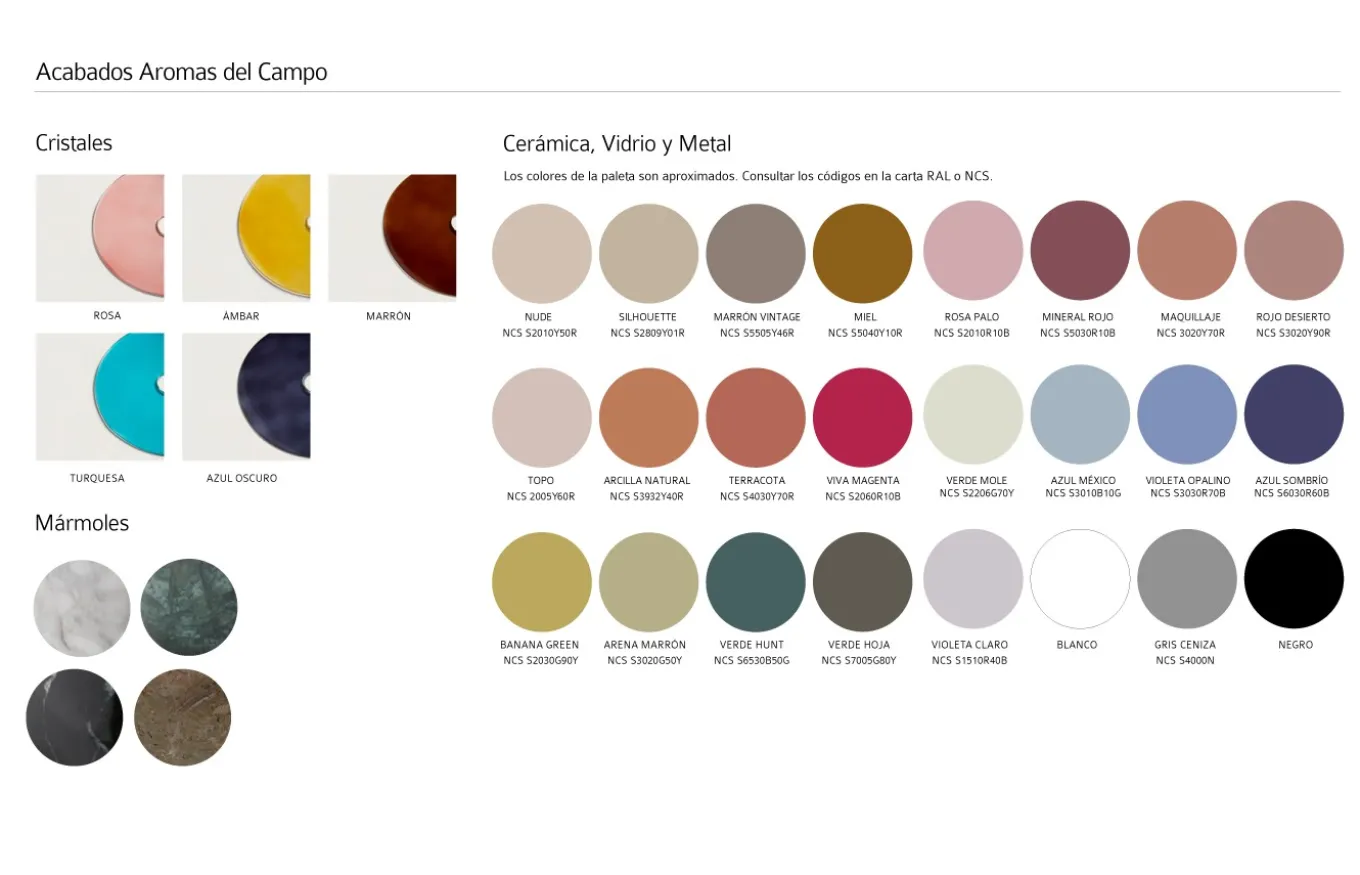 Lámpara colgante Cora de Aromas del Campo