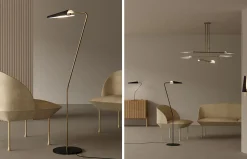 Lámpara de pie Bion de Aromas del Campo