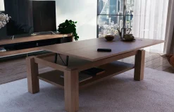 Mesa de centro elevable Qubic 2.0 de Piñero y Cabrero