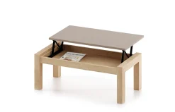Mesa de centro elevable U madera de Baixmoduls