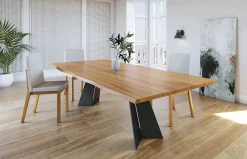 Mesa de comedor Celia con tapa July de Tadel