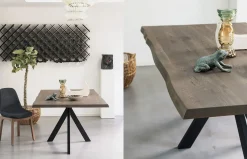 Mesa de comedor Cross II de Rivanova