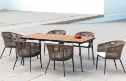 Mesa de comedor de exterior Roma de Arkimueble