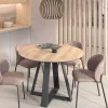 Mesa de comedor extensible redonda 235 de Kazzano