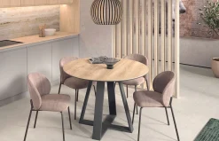 Mesa de comedor extensible redonda 235 de Kazzano