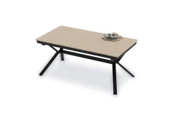 Mesa de comedor extensible X de Baixmoduls