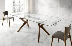 Mesa de comedor extensible Lin de Nacher