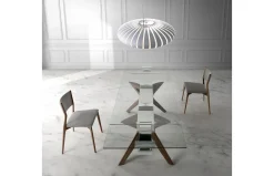 Mesa de comedor extensible Lin de Nacher