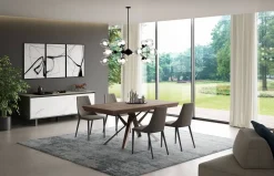 Mesa de comedor extensible Lungo Largo de Easyline