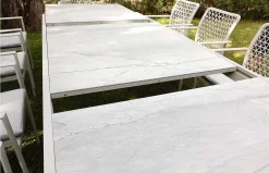 Mesa de comedor extensible de exterior Verona de Arkimueble