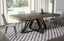 Mesa de comedor extensible Truck de Rodri Diseño