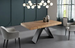 Mesa de comedor extensible Estato