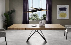 Mesa de comedor extensible Estato