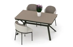 Mesa de comedor fija X de Baixmoduls