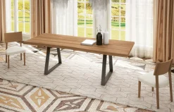 Mesa de comedor July con pie Trap de Tadel