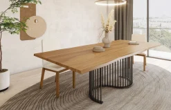 Mesa de comedor Nilo con tapa July de Tadel