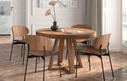 Mesa de comedor redonda extensible 240 de Kazzano